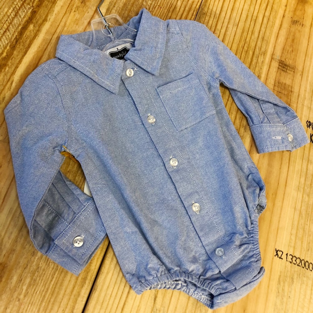 Mud Pie Denim Button Up